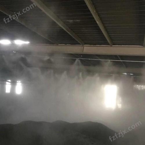 安阳砂石厂喷雾降尘系统安装