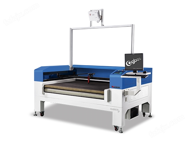 投影摄像定位激光切割机_皮革布料激光切割机